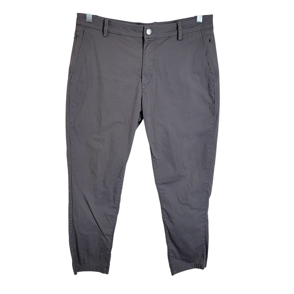 BirdDogs Stretch Slim Fit Built In Liner Golf Gray 34x28 Travel Tech Pants Chino